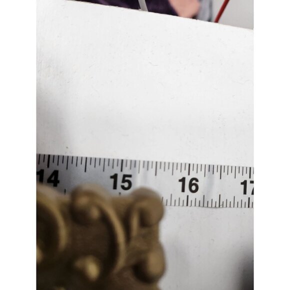 VTG Seascape Wall Art Textured Lithograph Print Mid Century Modern Gold Frame - Picture 7 of 7